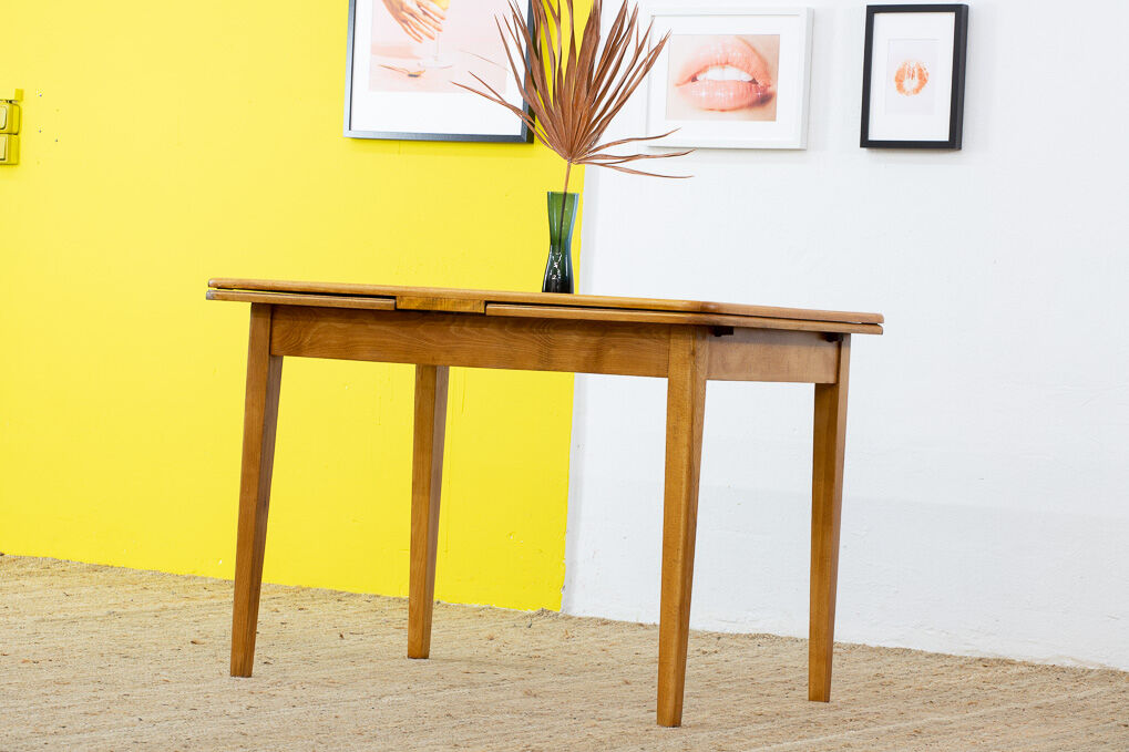Vintage scandinavian table – 110 cm