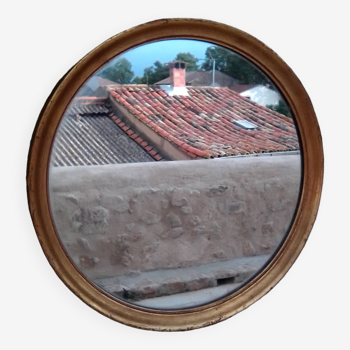 Vintage round mirror