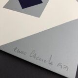Enzo Cacciola: Untitled Serigraph from La Lune en Rodage