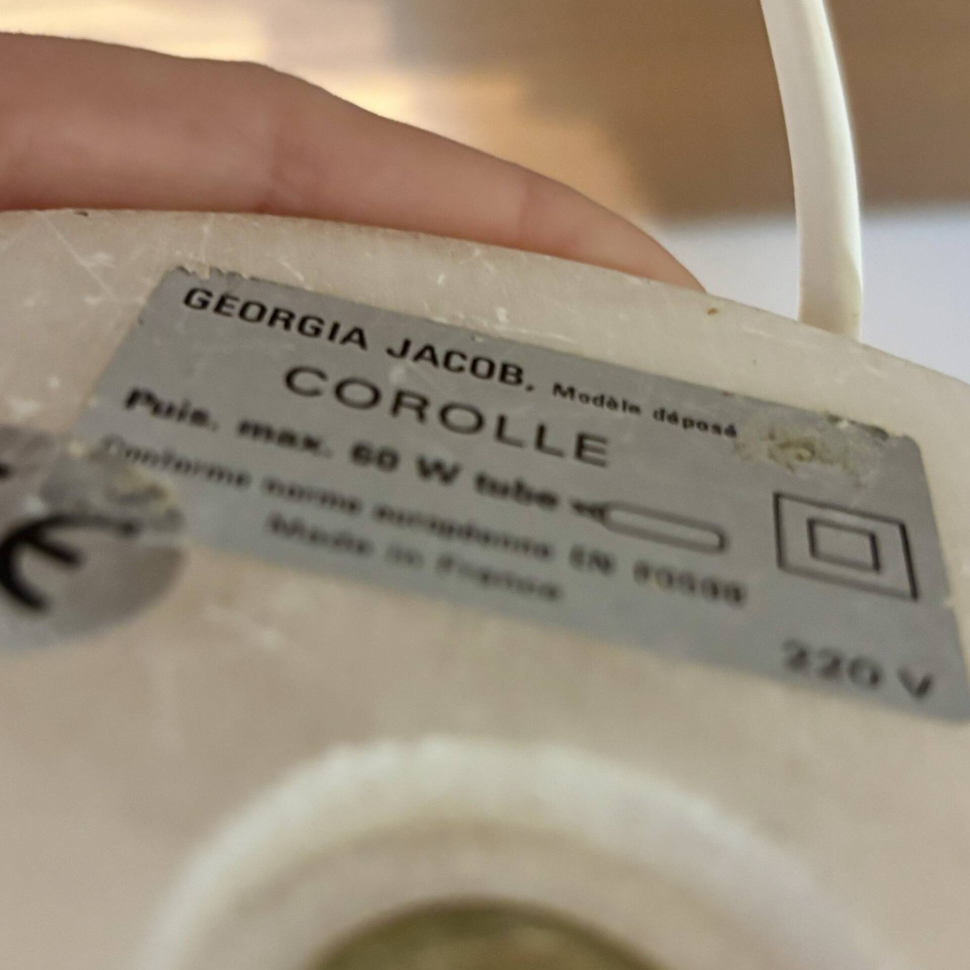 Georgia Jacob Corolle XXL lamp