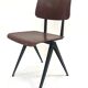 Lot of 4 vintage school chairs Galvanitas S16 Netherlands