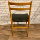 Series of 4 vintage Scandinavian style chairs