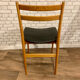 Série de 4 chaises vintages style scandinave