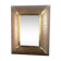 Mirror in metal and copper, dated around 1970 - 52 cm x 33 cm