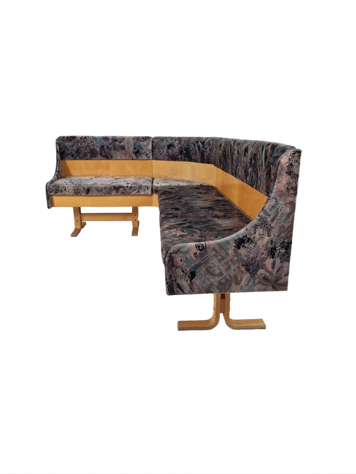 Corner sofa by Ludvik Volak for Drevopodnik Holesov 1960s