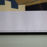 Framed poster 1991 "guitar and clarinet" Juan gris 1920