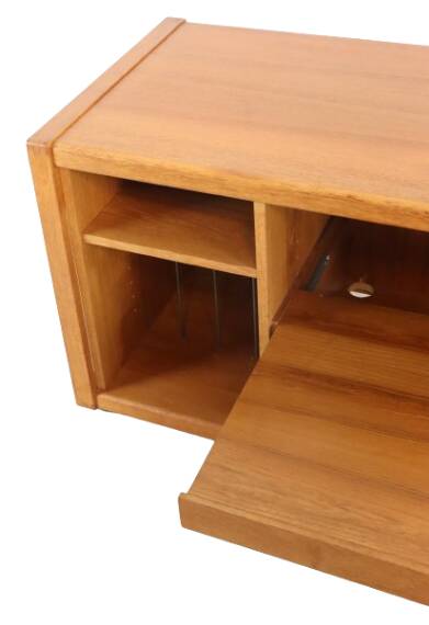 vintage teak deens Audiomeubel / platenspeler kast 'Virum'