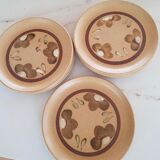 Lot de 7 assiettes Sarrguemines