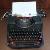 Typewriter rooy 40 with instructions and instruction (rare)
