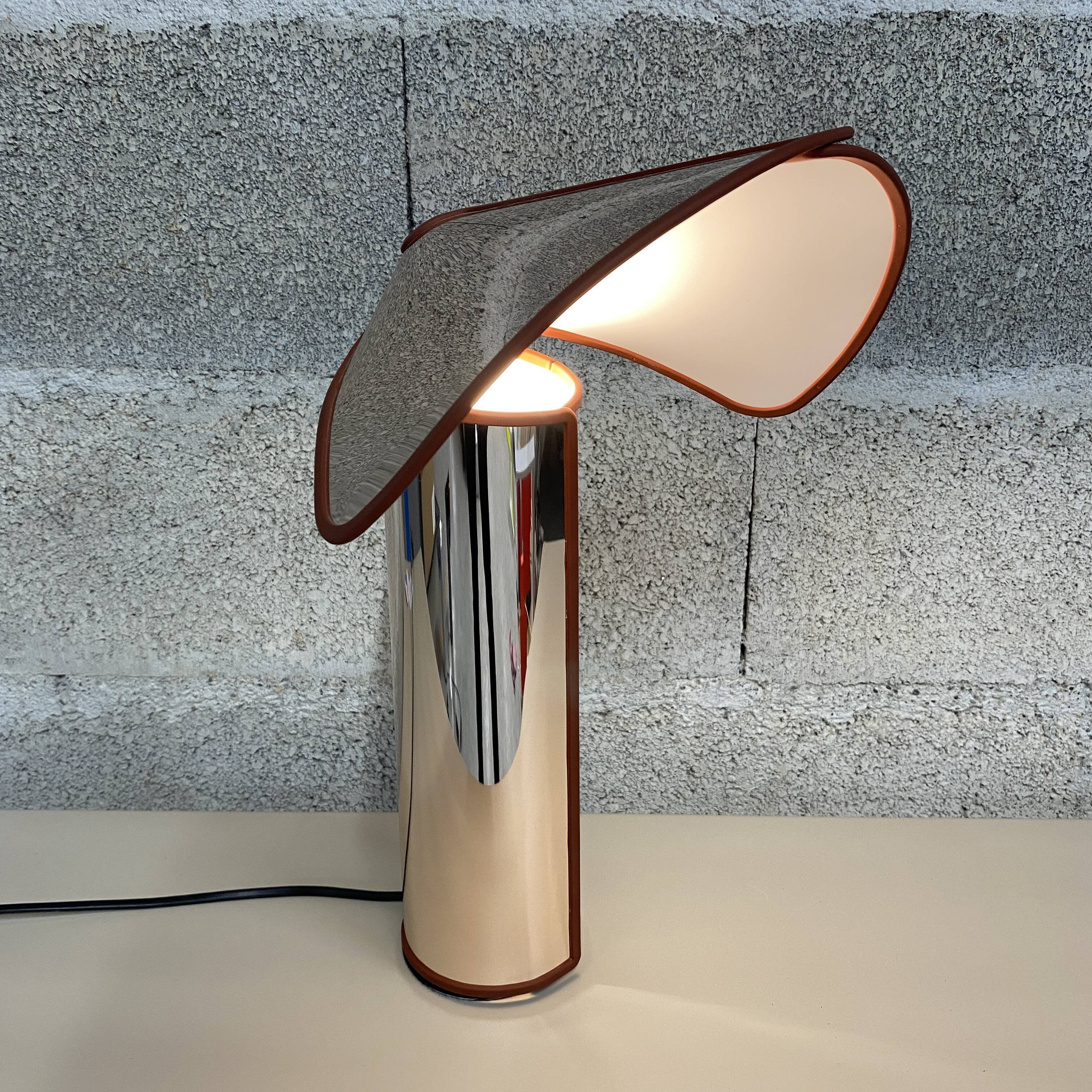 Chiara T Red Table Lamp - Flos