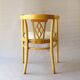THONET armchair N°A969 F, circa 1930, leather saddle - Art deco