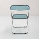 Blue Plia Chair by Giancarlo Piretti for Castelli, 1960