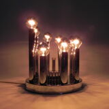 Plafonnier Sciolari avec 8 points de lumière