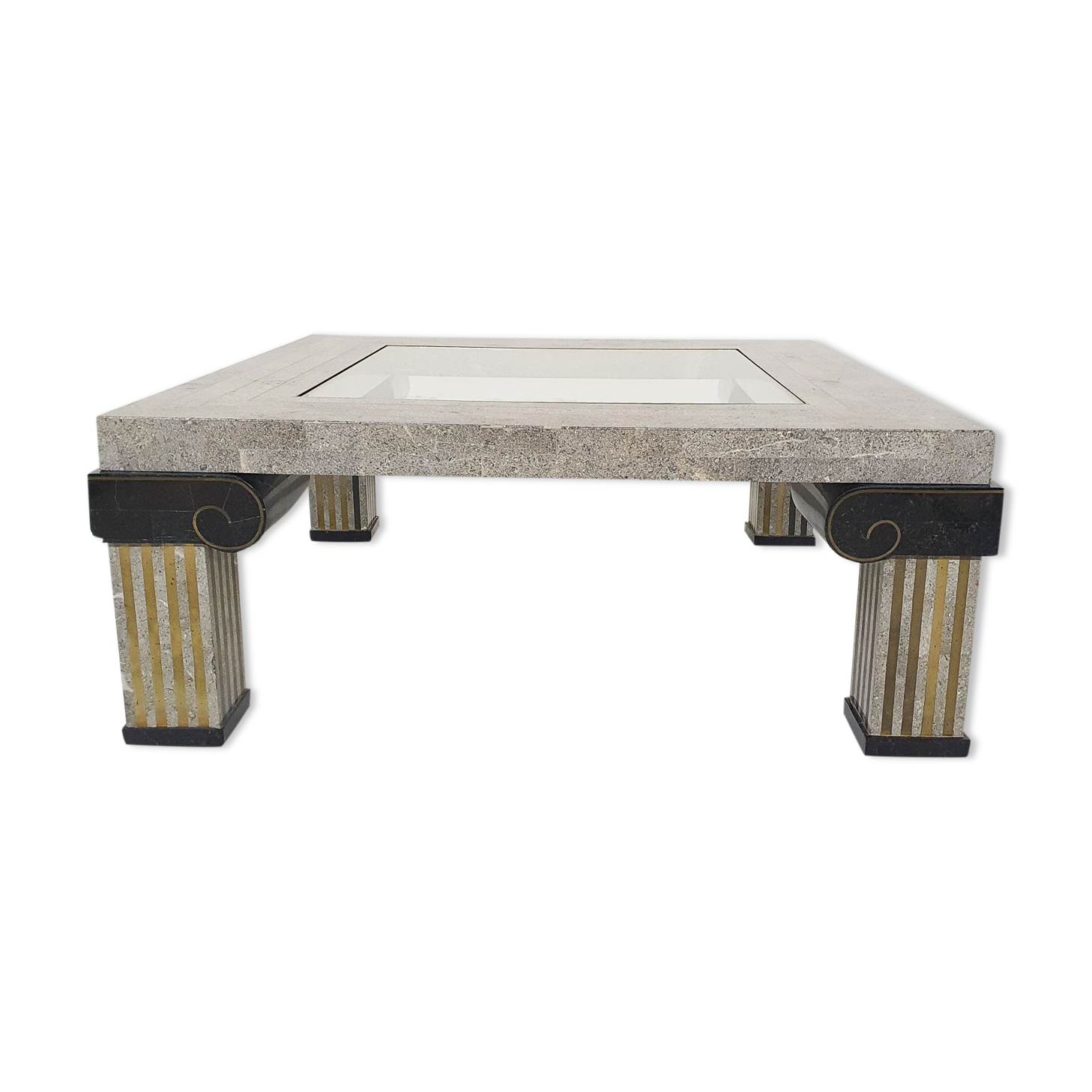 Tesselated coffee table, U.S.A, 1980's