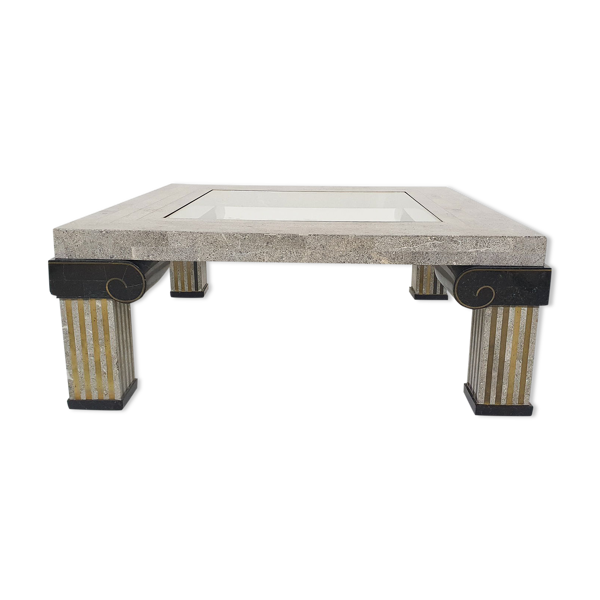 Table basse, États-Unis, années 1980