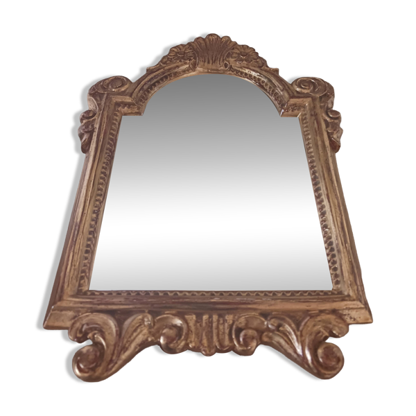 Miroir ancien en bois doré — Beyit