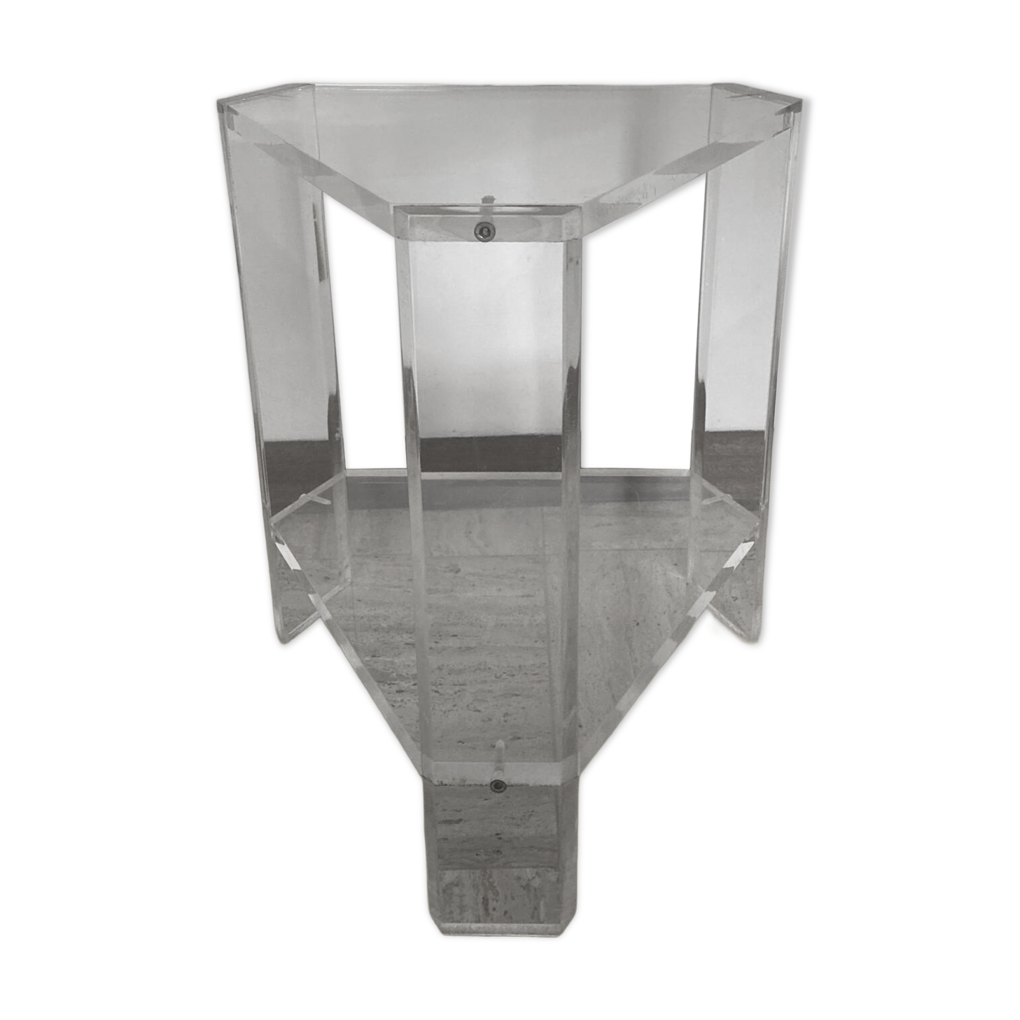 Small piece of Altuglas sofa by David Lange.
