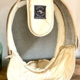 Old fencing mask set and its foil