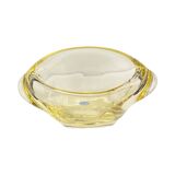 Vase en verre conçu par M. Klinger, Železný Brod Sklo (ZBS), Tchécoslovaquie,