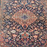 Persian Oriental Carpet Iran KASHAN Wool and Silk - Size: 1.32 X 2.00 Metres