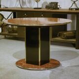 Circular table in the style of Willy Rizzo 1970s