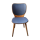 Baumann chair in vintage wood seat skai model N°800 Max Bill