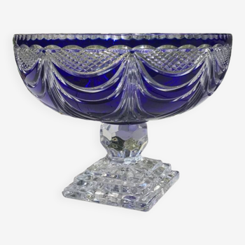 Large Lorraine crystal bowl
