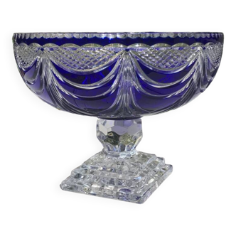 Large Lorraine crystal bowl