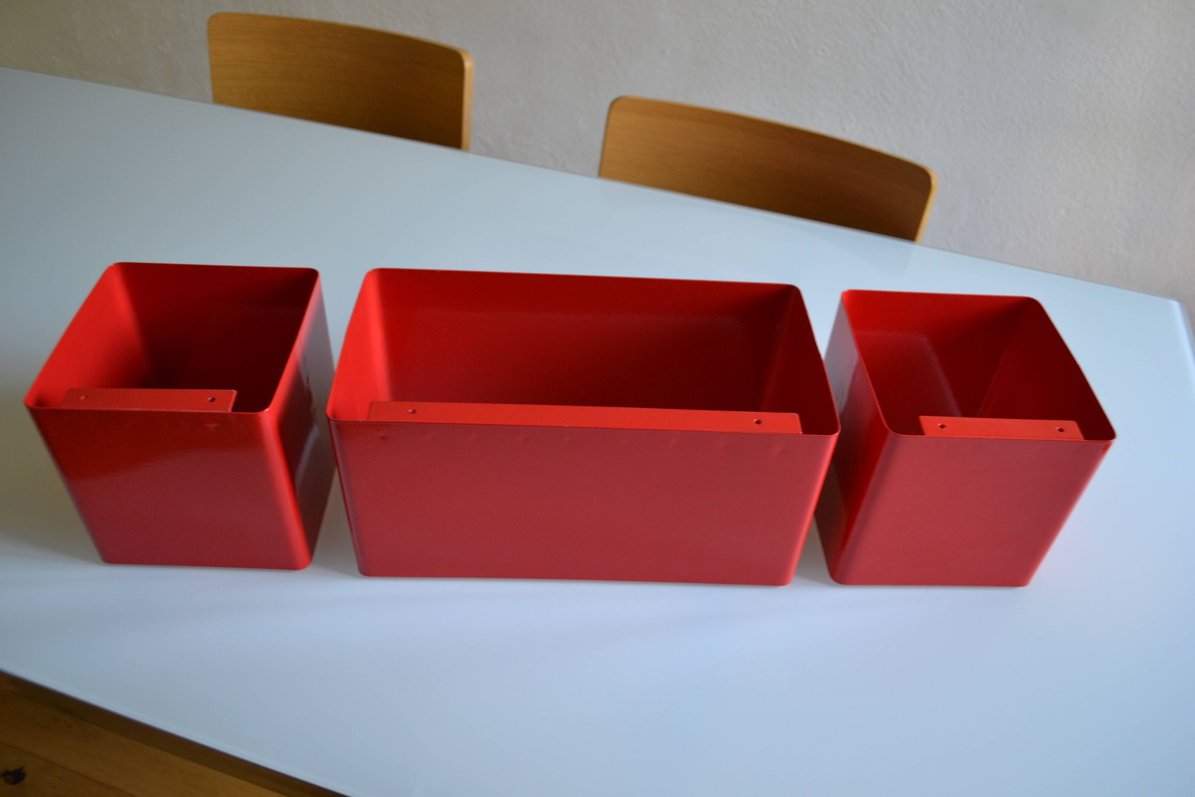 Bibliothèque modulable composée de 3 caissons