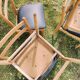 Set of 5 Scandinavian chairs