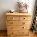 English pine dresser