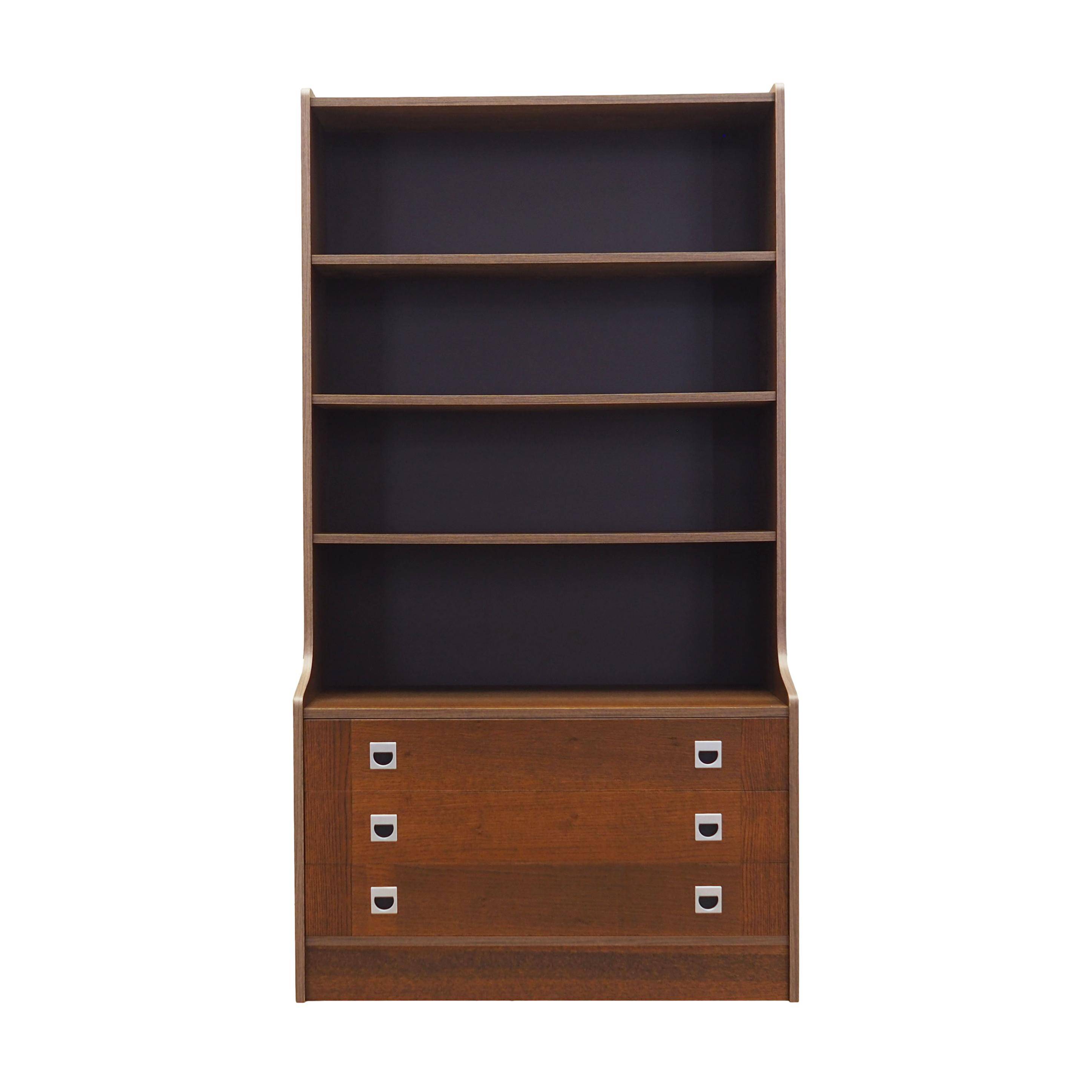 Oak bookcase, Danish design, 1970s, production: Denmark