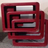 Coffee table chair Henri Massonnet 1982