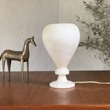 Vintage alabaster table lamp
