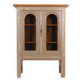 Vitrine en chêne, design danois, années 1960, production : Danemark
