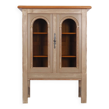 Oak showcase, Danish design, 1960s, production: Denmark