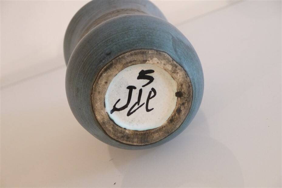 Ceramic vase by Jean de Lespinasse, 1960