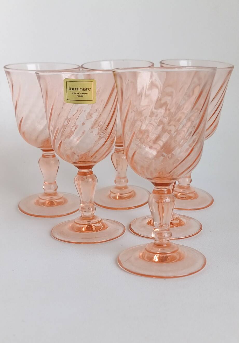 Rosaline liqueur glasses