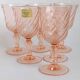 Rosaline liqueur glasses