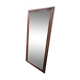 Miroir avec encadrement bois