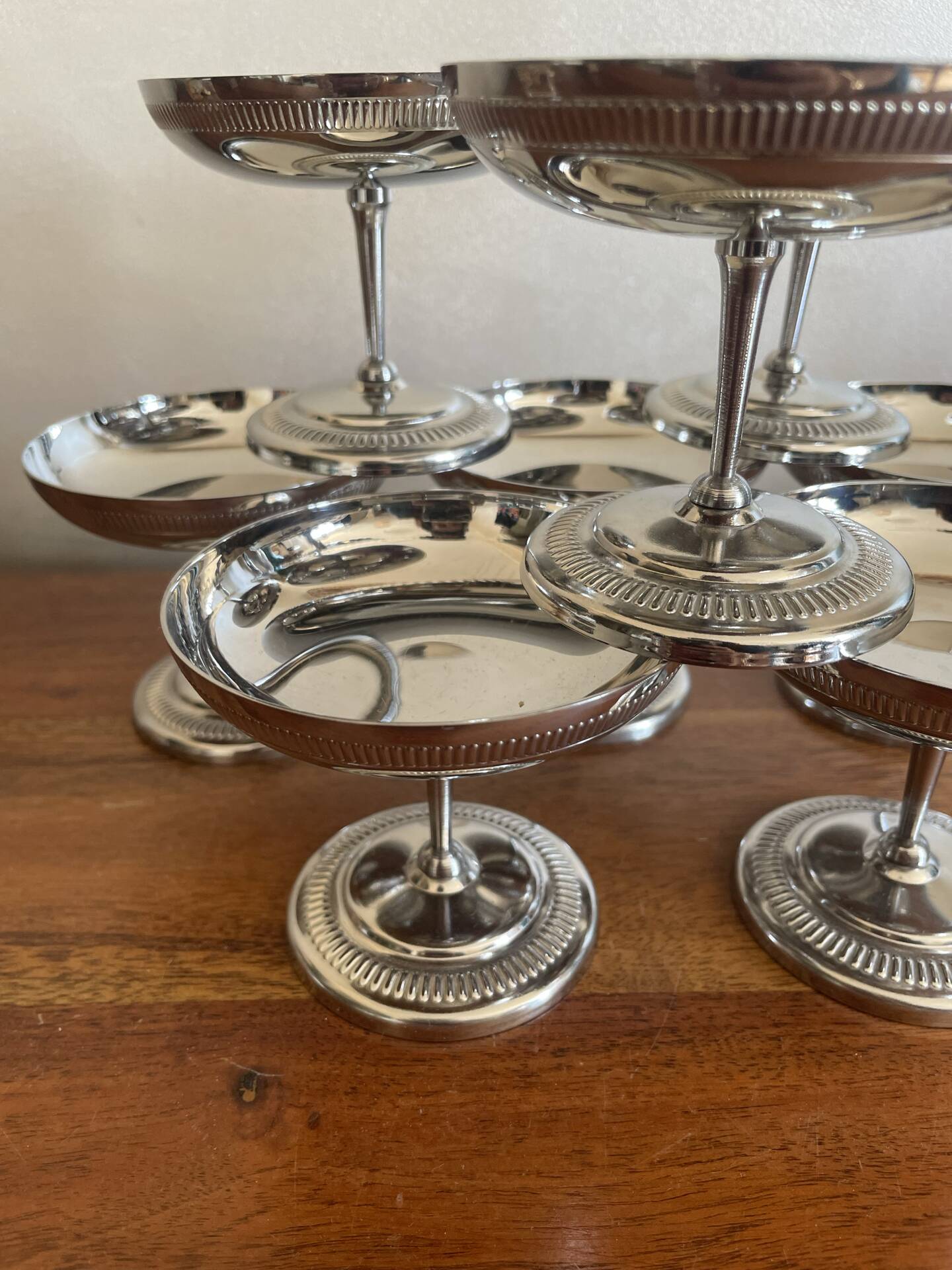 Art Deco ice cream bowls