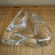 Large Saint Louis crystal empty pocket, vintage cut