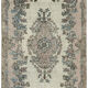 Hand-Knotted Antique Oriental 1970s 180 cm x 294 cm Blue Carpet
