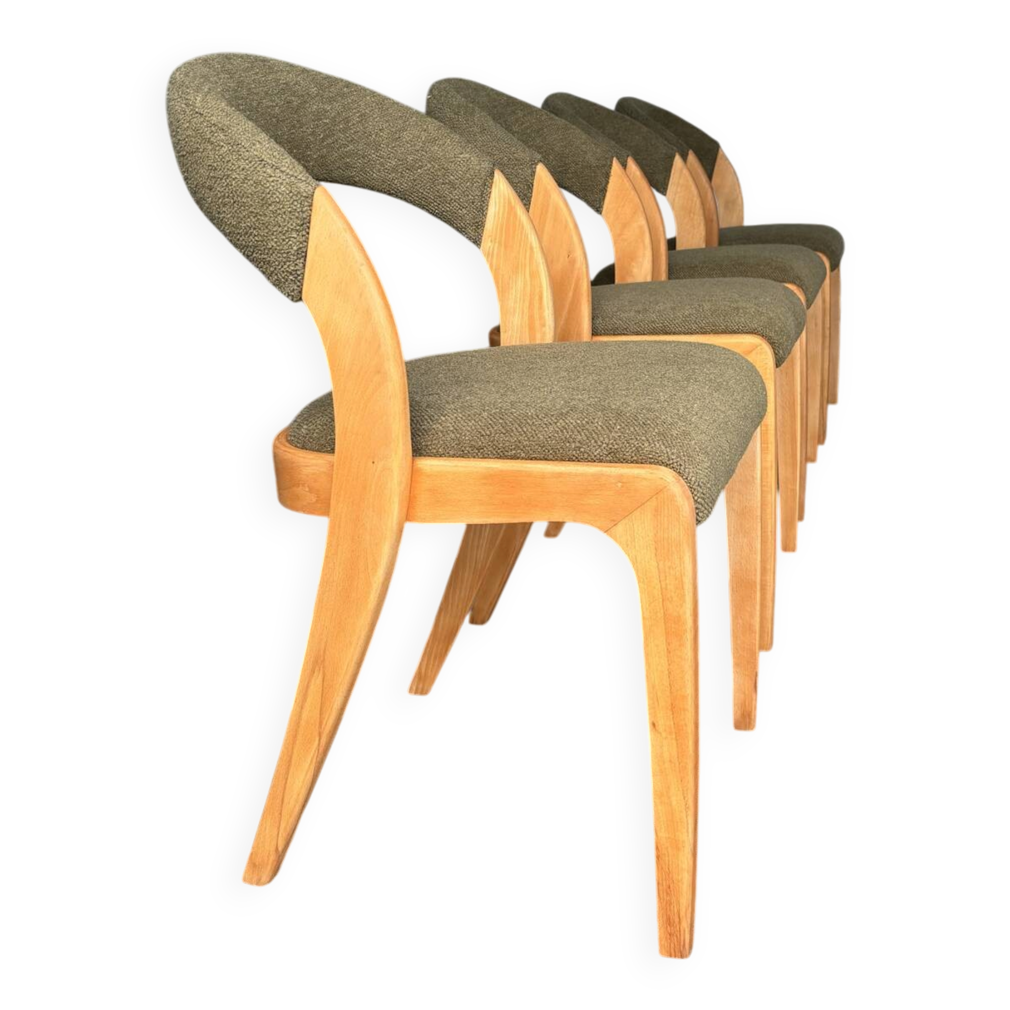 Set de 4 chaises gondoles Baumann
