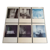 Set of 6 photos of Karin Szekessy for Knoll International