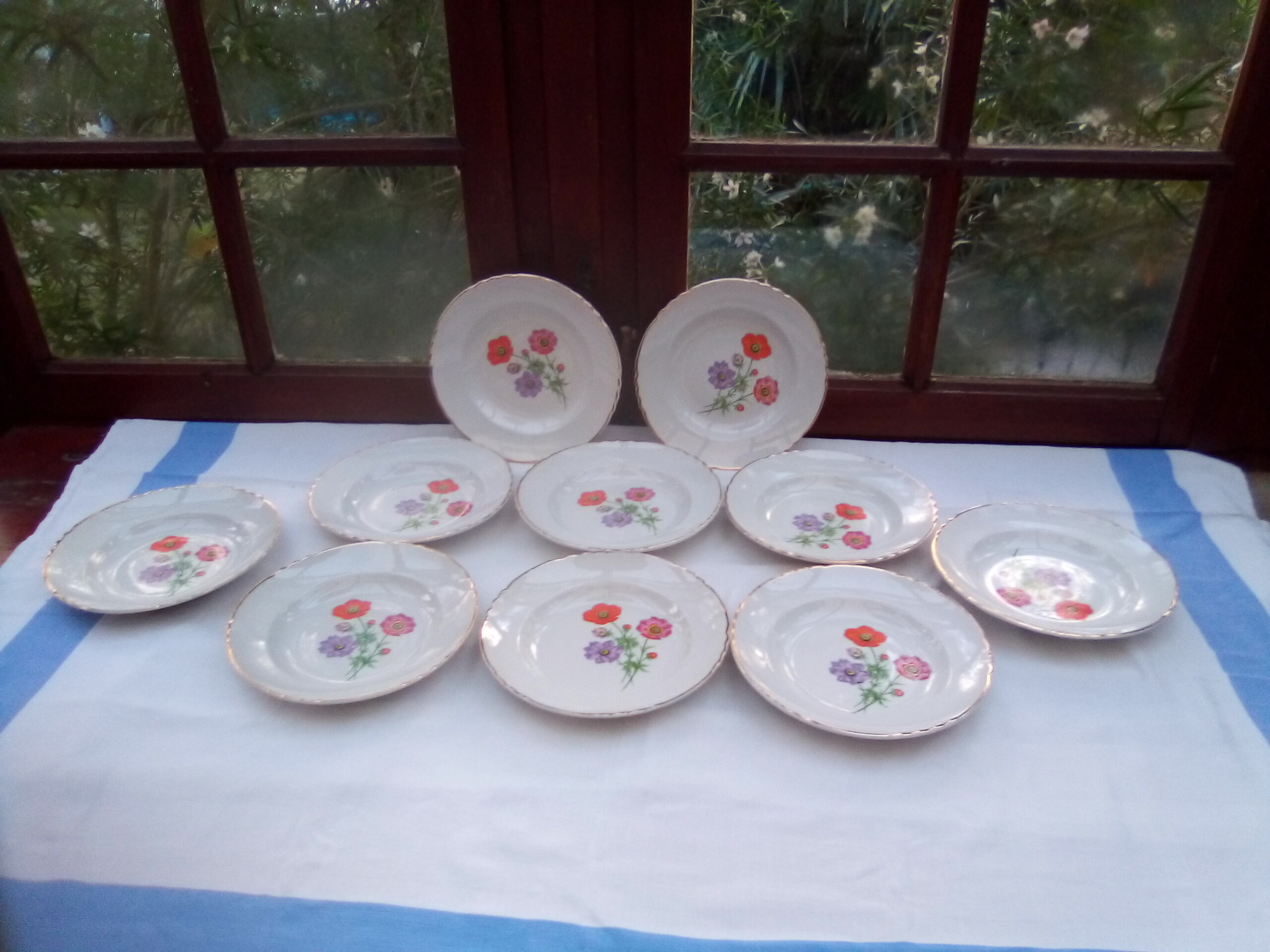 10 hollow plates Beaulieu / Moulin des loups