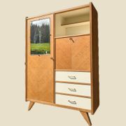 Secrétaire scriban armoire penderie vintage