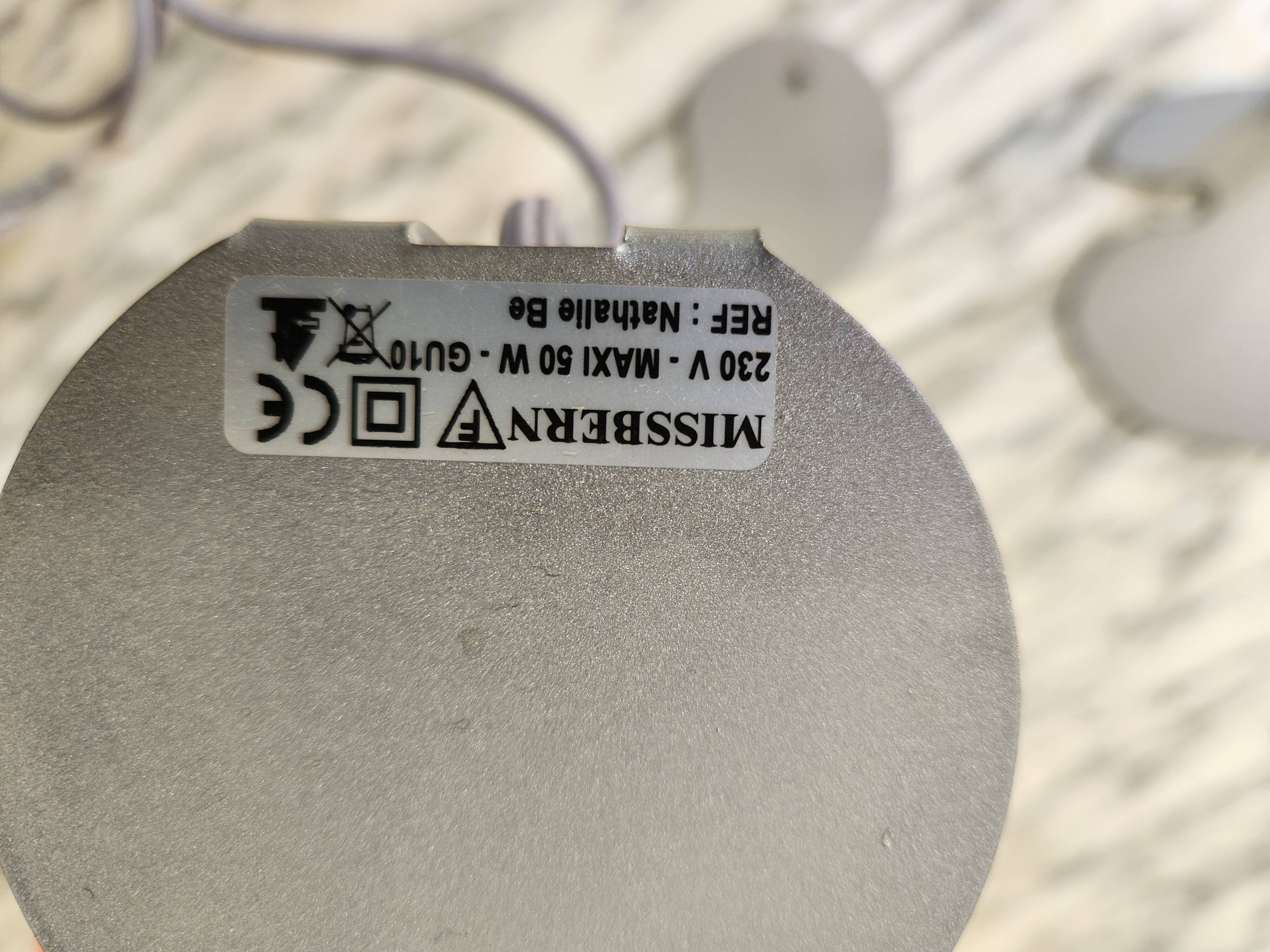 Oops! lamp pair by Nathalie Be