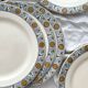 10 flat ironware plates “Lamartine” Salins