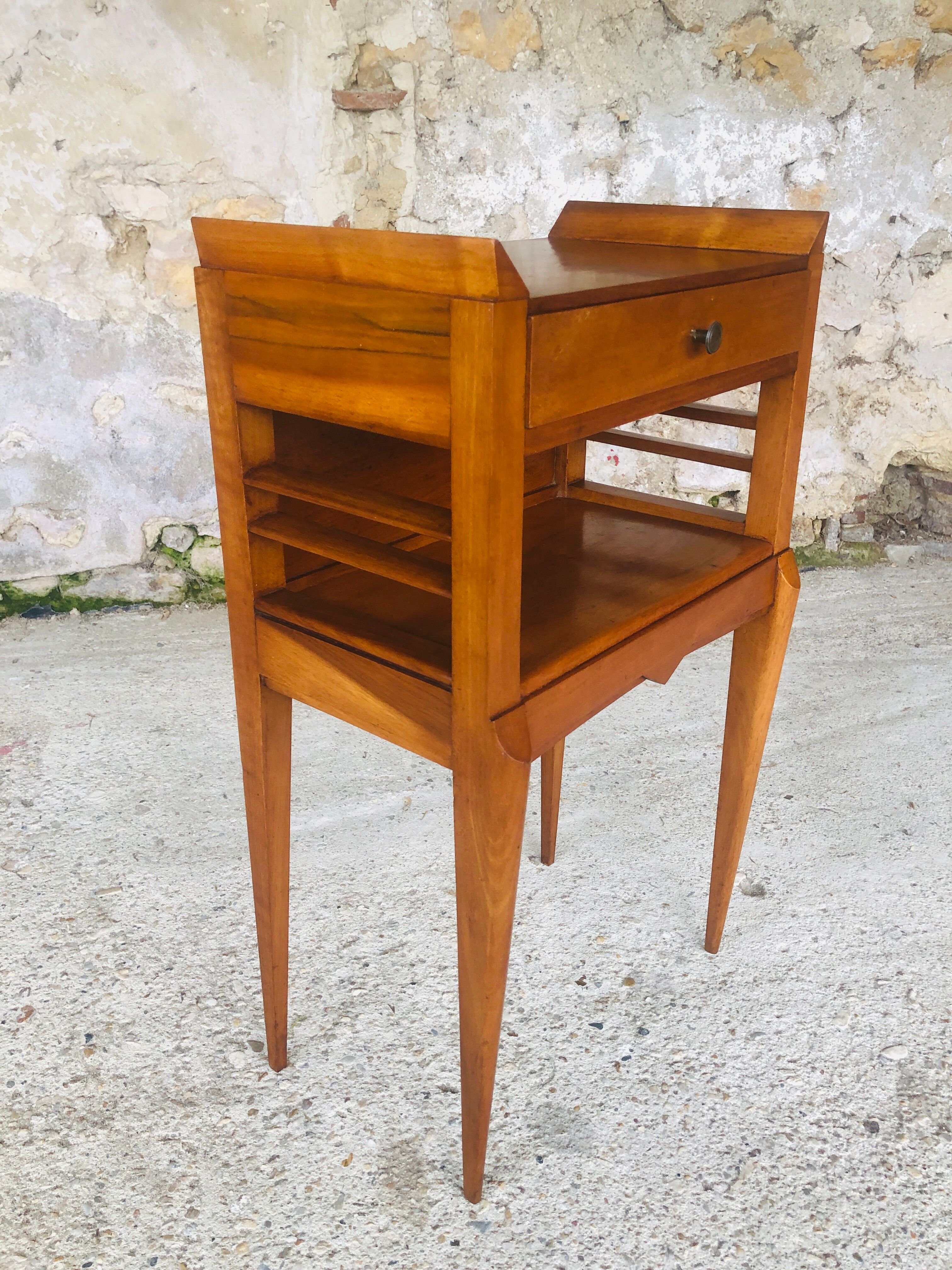 Pair of Italian bedsides, Art deco 50s